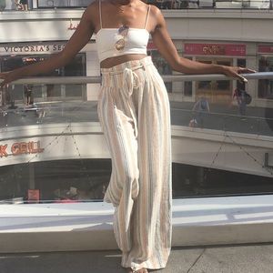 F21 Woven Wide Leg Pant